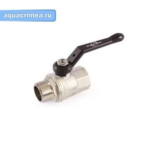 Кран шаровый полнопроходой «General Fittings» ВН 1/2" ручка