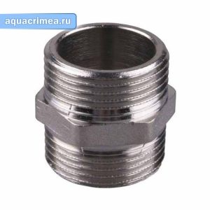 Ниппель «General Fittings» 1 1/2" никель