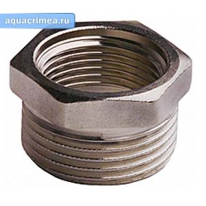 Футорка «General Fittings» 1 1/2 х 1" никель
