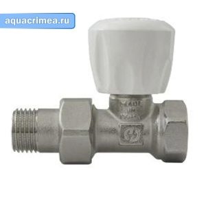 Клапан прямой «General Fittings» 1/2" GF 7500J9N040400A для радиатора ручной