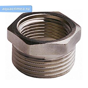 Футорка «GENERAL FITTINGS» НВ 1 1/2х2" никель