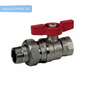 Кран полнопроходной «Giacomini» 1/2" с американкой прямой (R859X023)