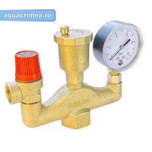 Группа безопасности котла 1" Valfex (латунная классик 3 бар)