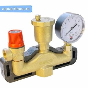 Группа безопасности котла 1"  Valfex (латунная классик в теплоизоляции 3 бар)