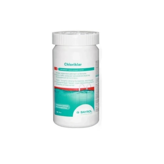 Хлориклар 1 кг (Chloriklar 1 kg) Bayrol Быстрорастворимые хлорные таблетки