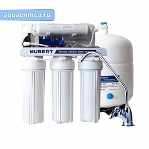 Система обратного осмоса «Hubert» FE-105 RO50B-DR 50G с помпой