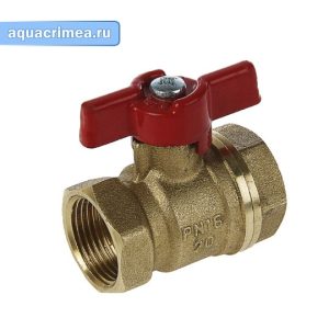 Кран шаровой «AQuamaster» ВВ 3/4" бабочка