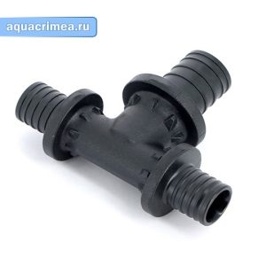 Тройник «KAN-therm» Push 14х2/18х2,5/14х2 мм полимерный