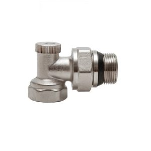 Клапан для радиатора запорный угловой3/4" с уплотнением