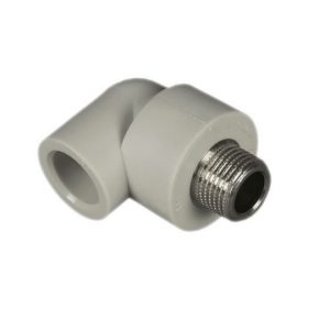 Колено НР 25 x 1/2" СЕРОЕ PPR