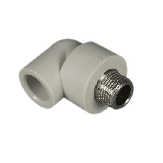 Колено НР 25 x 1/2" СЕРОЕ PPR