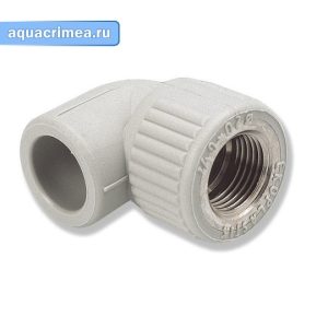 Колено FV-Plast ВР 32 x 1" СЕРОЕ PPR
