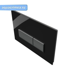 Панель смыва "Koller Pool"  Integro Black Glass