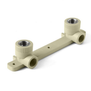 Комплект настенный для смесителя ВР 20 х 1/2" СЕРЫЙ PPR (Valfex)