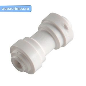 Фитинг коннектор прямой 1/4"х1/4" WA-UC0404