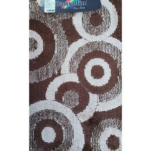 Коврик в ванную CLASSIC MULTI одинарный коричневый Санакс 55х90 см