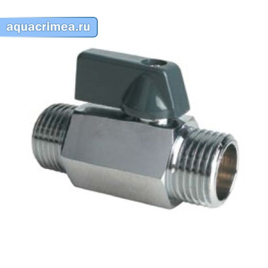 Кран шаровой «AQualink» MINI НН 1/2" хром