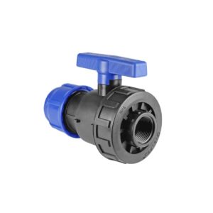 Кран Шаровый компр.цанга с ВР разборный 63х1 1/2"