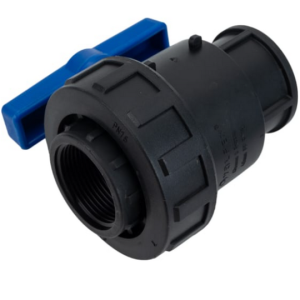 Кран шаровый компрессионный Valfex с ВР 1 1/4"- 1 1/4" Ду33