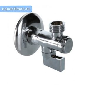 Кран шаровый приборный «VALTEC» НН 1/2"х3/4"угловой с фильтром  (VT.282.N.0405)