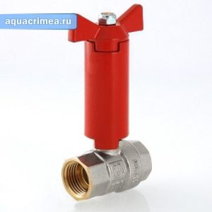 Кран шаровой «VALTEC» ВВ 1/2" с удлиненным штоком (VT.250.N.04) полнопроходной