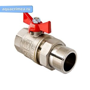 Кран шаровый «Valtec» 3/4" с американкой (VT.227.N.05) полнопроходной