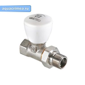 Клапан прямой «VALTEC» ВН 1/2" для радиатора ручной (VT.008.N.04)