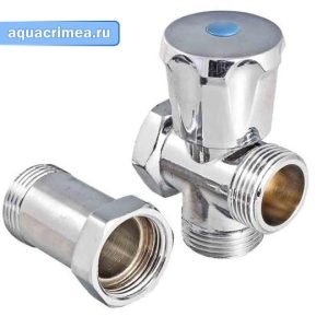 Вентиль «VALTEC» 3/4"х3/4"х3/4" для подключения санитарных приборов (VT.230.N.05)