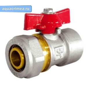 Кран 16ммх1/2" для м/пл труб ТСМ (160/20) внутренняя резьба