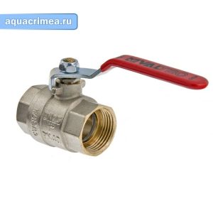 Кран шаровой «VALTEC» ВВ 1 1/2" ручка (VT.214.N.08) полнопроходной