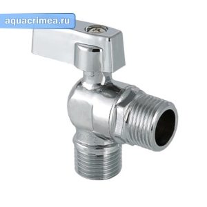 Кран шаровой угловой «VALTEC» НН 1/2х3/4" для стиральной машины (VT.392.N.05)