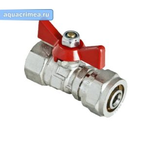 Кран шаровой «VALTEC» 16х1/2" с обжимным соединением (VT.342.N.1604)