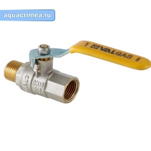 Кран шаровой газовый «VALTEC» ВН 1/2" ручка (VT.272.N.04) полнопроходной