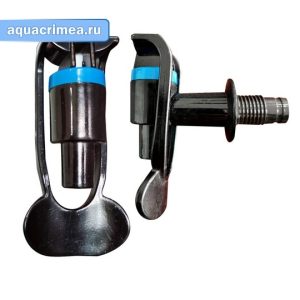 Краник для горячей воды черный Smixx