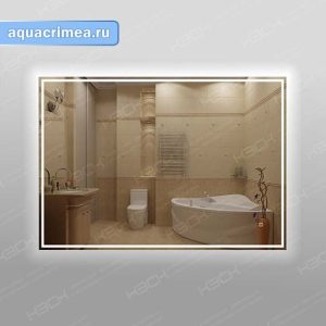 Зеркало «КЗСК» 303ск 70х100 см с LED подсветкой 9,6 Вт/м, с сенсорным выключателем