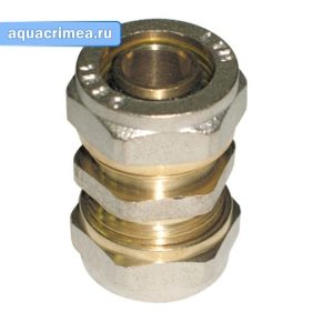 Муфта обжимная «AQUALINK» 16 мм