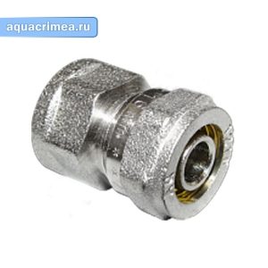 Муфта обжимная «AQUALINK» ВР 20х3/4"