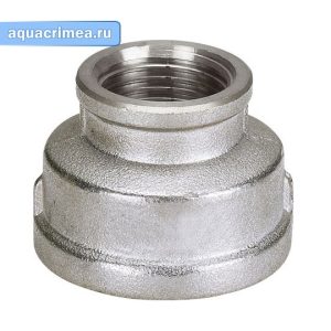Муфта переходная «AQUALINK» 1 1/2"х1" никель