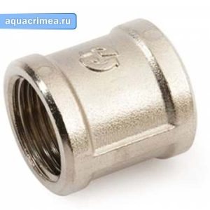 Муфта «General Fittings» 1/2" никель (10/150)
