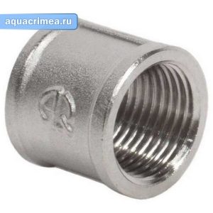 Муфта переходная «AQUALINK» 1/2" никель