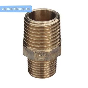 Ниппель НН 1 1/4х3/4" бронза