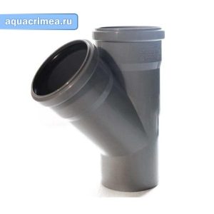 Тройник канализационный «Ostendorf HTEA 40/40х45» для внутренней канализации