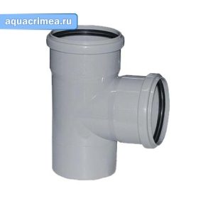 Тройник канализационный «Ostendorf HTEA 110/110х87» для водоотведения