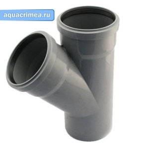 Тройник «Ostendorf  HTEA 110/110x45» для внутренней канализации