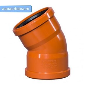 Отвод двухраструбный Ostendorf KGBD 2M 110/45*