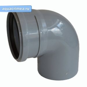 Отвод кан. 110/90* для внутренней канализации Pride Plast