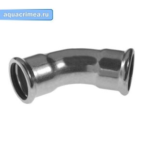 Отвод 45 гр. press KAN-Therm Steel C1413 (22x22 мм)