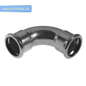 Отвод press 90 гр. KAN-Therm Steel C1408 (28x28 мм)