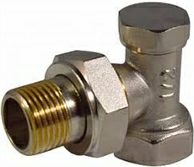 Клапан для радиатора запорный угловой 1/2" (569856)