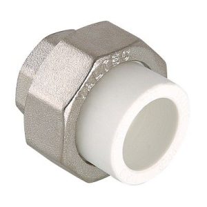 Американка ВР 32 х 1" БЕЛАЯ PPR (VTp.762.0.03206)